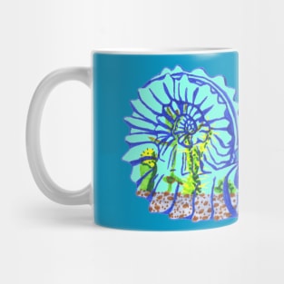 Ammonite Terrarium Mug